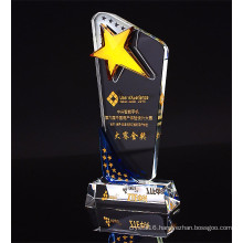 Crystal Sports Event Trophies and Awards Customized Star Champions Cup Trophy